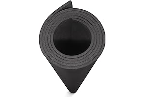 MEARCOOH EVA Foam Cosplay, 5mm Thick Black Foam Sheets