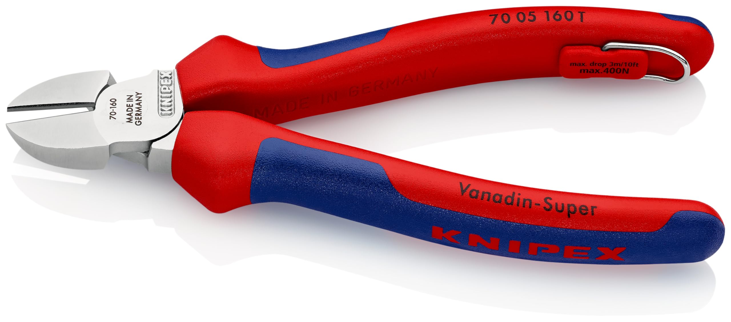 Amazon.co.jp: クニペックス KNIPEX 電工ニッパー落下防止 160mm 7005