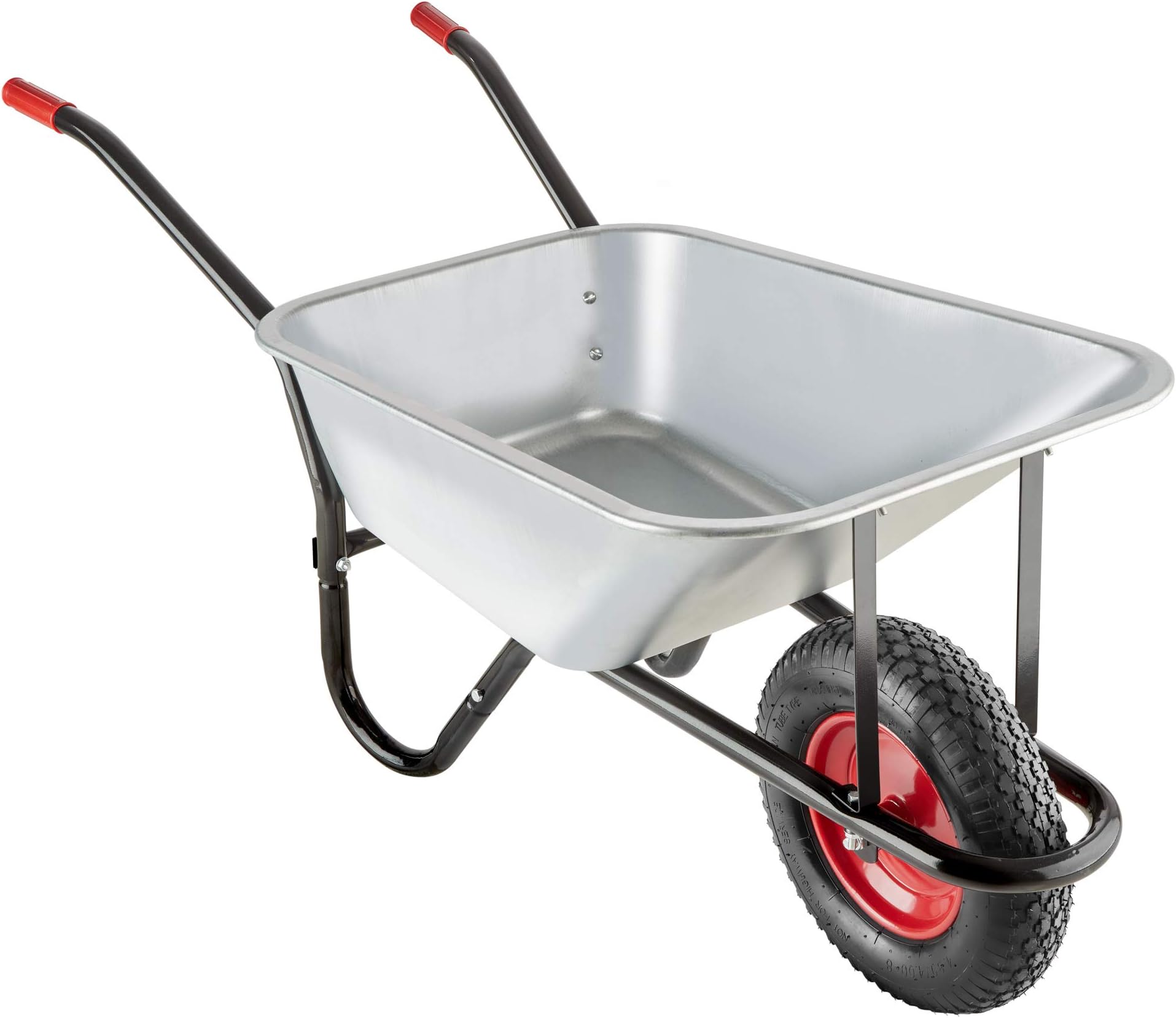 Brouette Jardin A 2 Roues Pour Jardinage Chariot De Jardin Utilitaire En Pp Remorque Brouette 2 Roues Charge 100kg 140x65x65cm