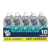 Ammorbidente Concentrato Vernel Fresh Control Freschezza Oceanica (10 x 48 lavaggi)