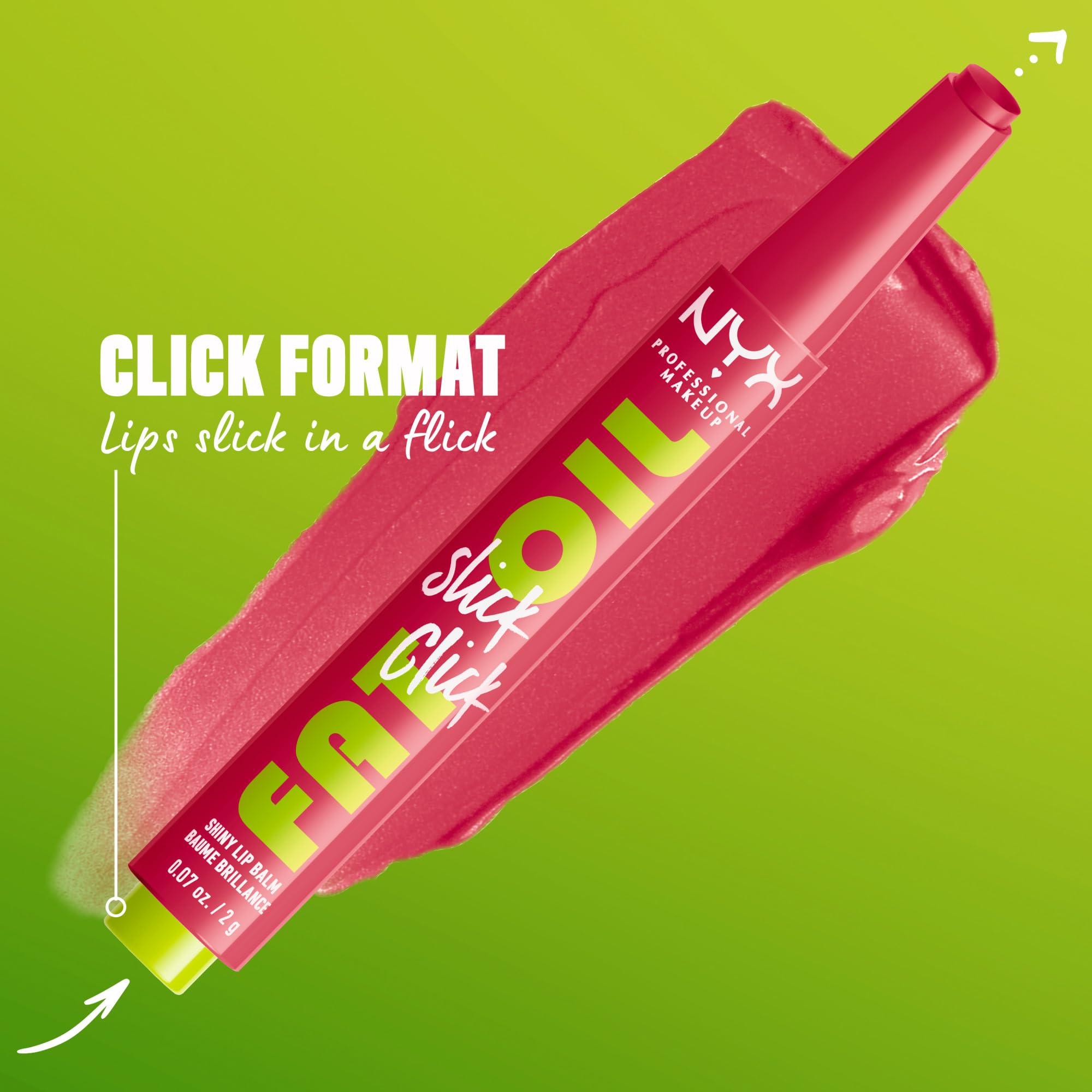 NYX Professional Makeup Fat Oil Slick Click Lip Balm - Clout