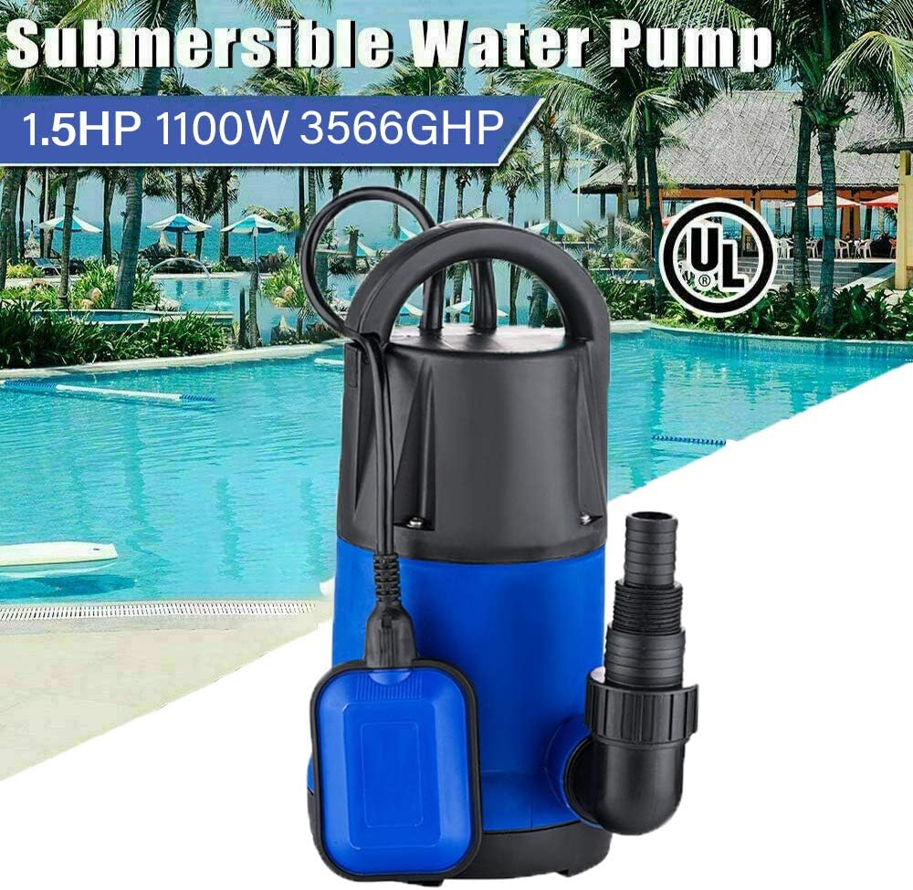 Authentic Crazy Deals Hurbo,Sump Pump Automatic Submersible Water Pump Clean Dirty Pool Flood Drain Garden House Energy Saving (Blue, 32HP) ๐ฅ Cashback up to 70% Hurbo,Sump Pump Automatic Submersible Water Pump Clean Dirty Pool Flood Drain Garden House Energy Saving (Blue, 32HP)
