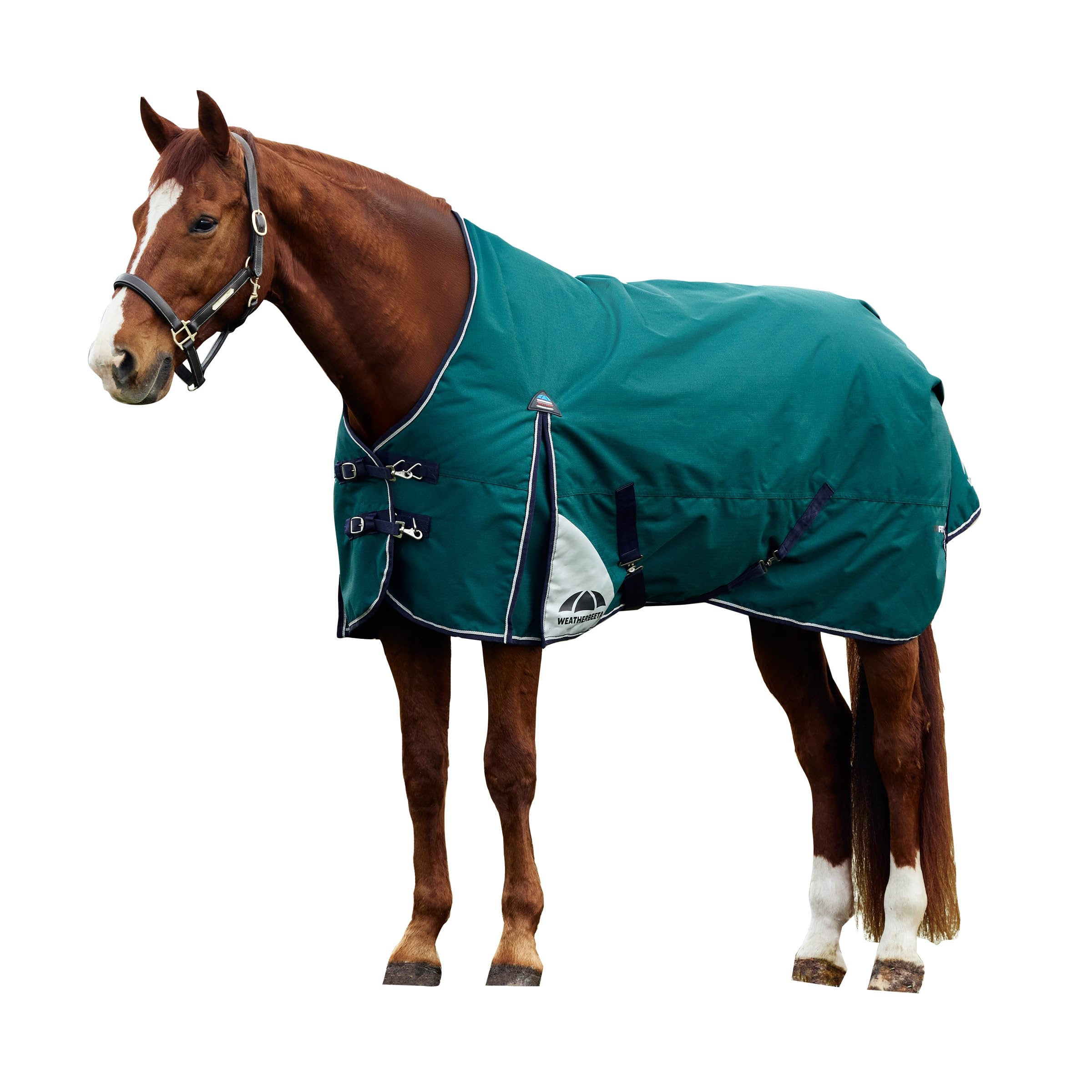 WeatherBeeta ComFiTec Plus Dynamic Turnout 100g, Forest Green/Navy, 5'6