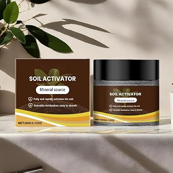 Soil Activator for Plants and Trees Multifunctional 60g Natural Nutrition | Soil Activator and Plant Fertilizer for Potted Flower Fruit Courtyard Greenery Courtyard Greenery
