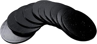 EnderToys Miniature Bases - Flat Bottom Circular - 3 Inch (10pcs), Accessories for Tabletop 28mm Miniatures Wargame, 3D Printed and Paintable