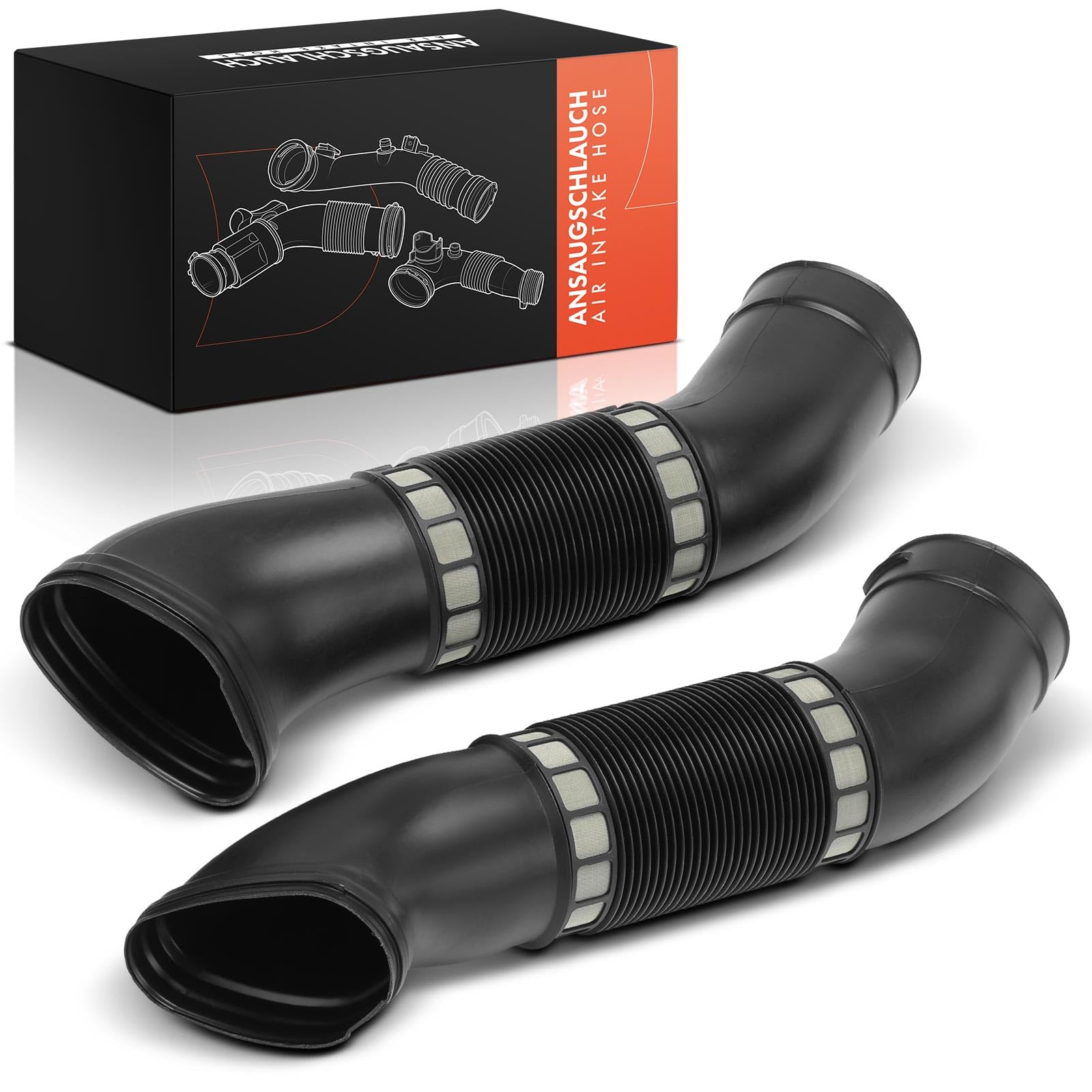 Frankberg 2 mangueras de admisión tubo de admisión filtro de aire | bien, 1120943782; Compatible con: Clase S V220 W220