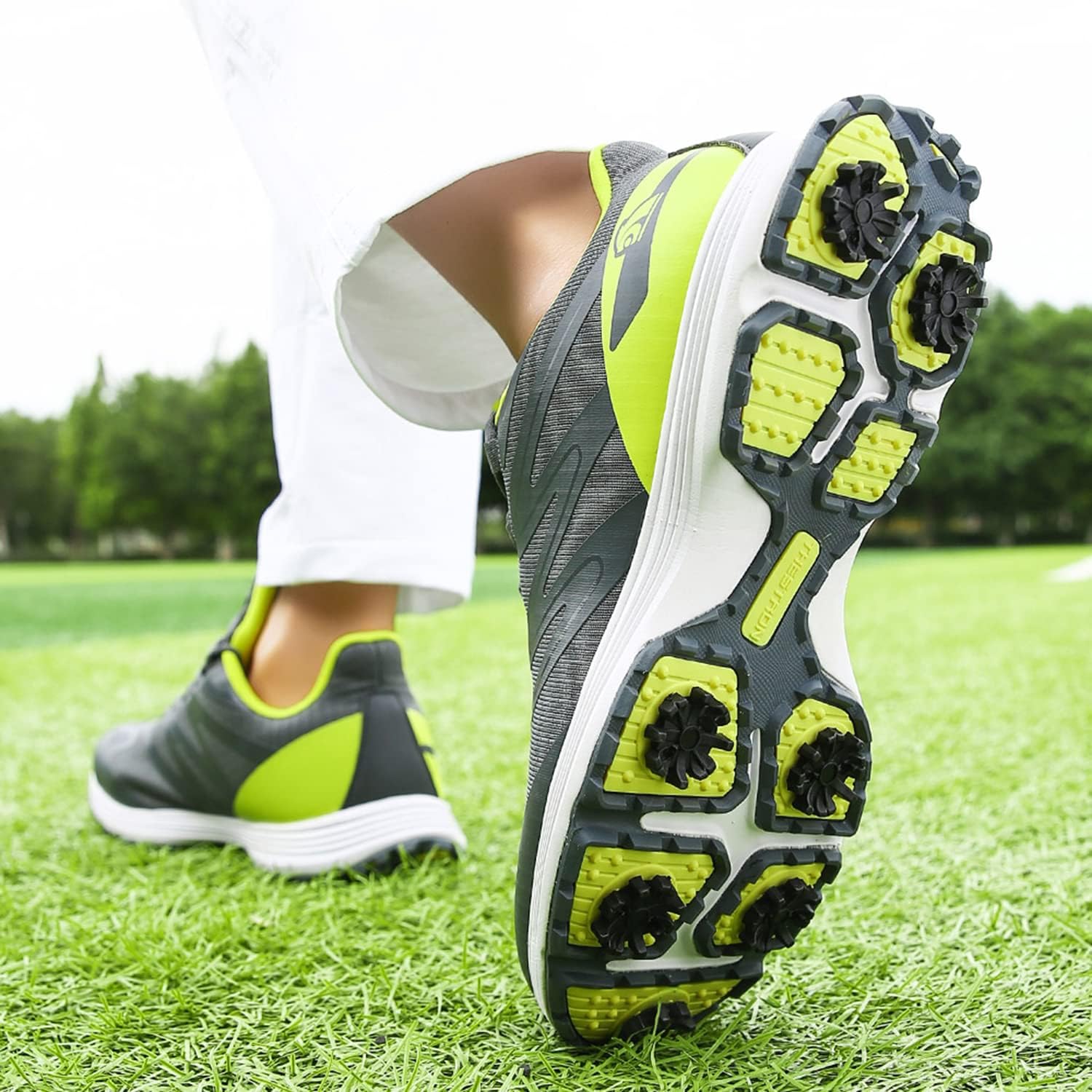 Waterproof Professional Golf Shoes Men Spikes Golf Sneakers Male Outdoor Anti Slip Walking Footwears - Image 5