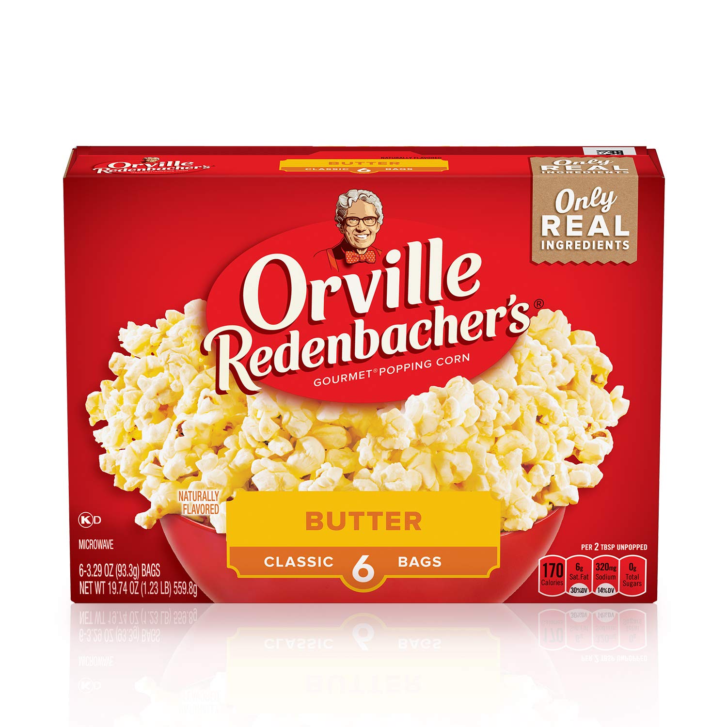 Orville Redenbacher’s Microwave Popcorn, Butter Flavor