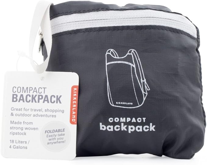 kikkerland compact backpack