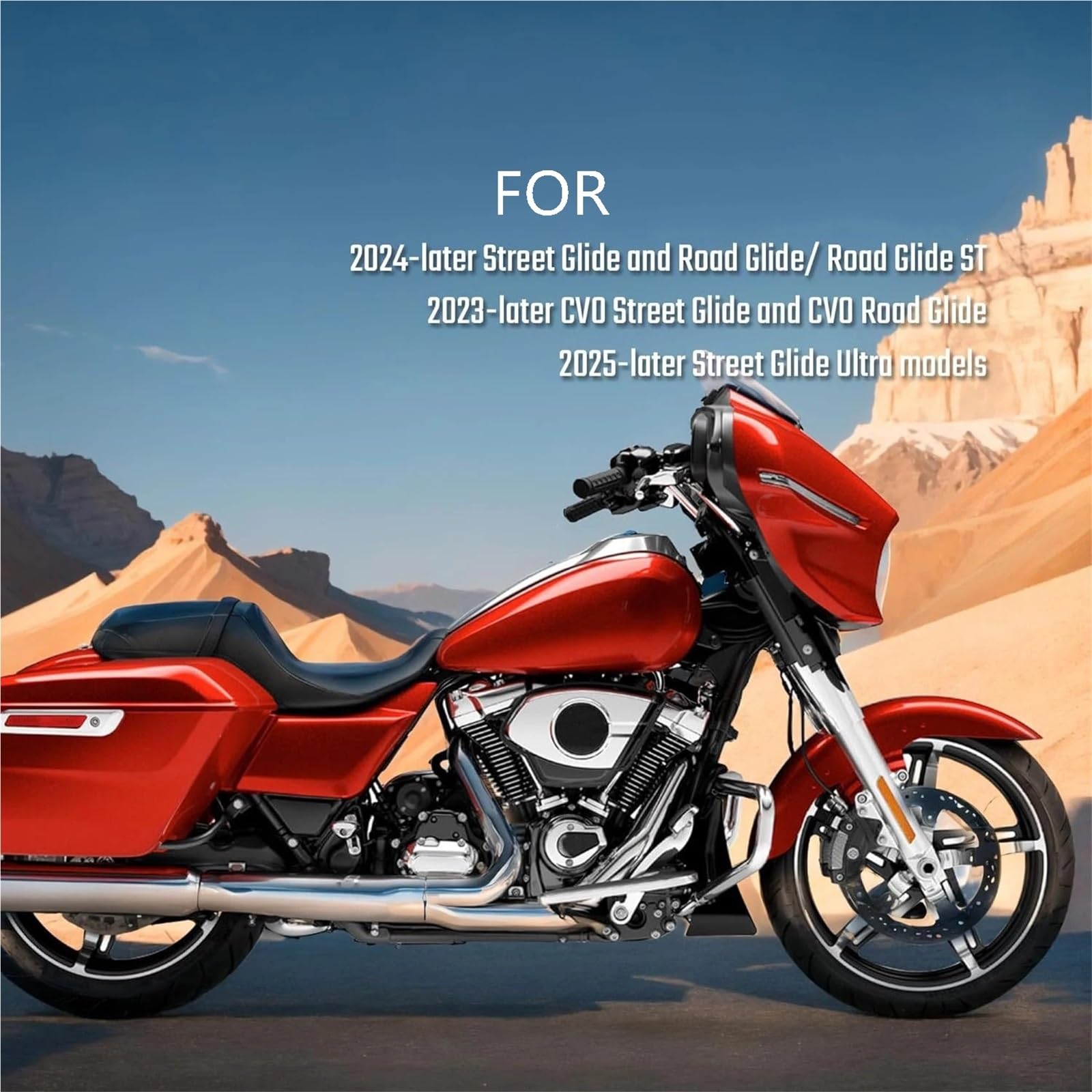 Zestaw naprawczy do linek hamulcowych Pasuje do Harley'a Street Glide i Road Glide 2023-2024 oraz CVO, 2025. Przedłużenie wiązki przewodów kierownicy (magistrala CAN)(94CM)