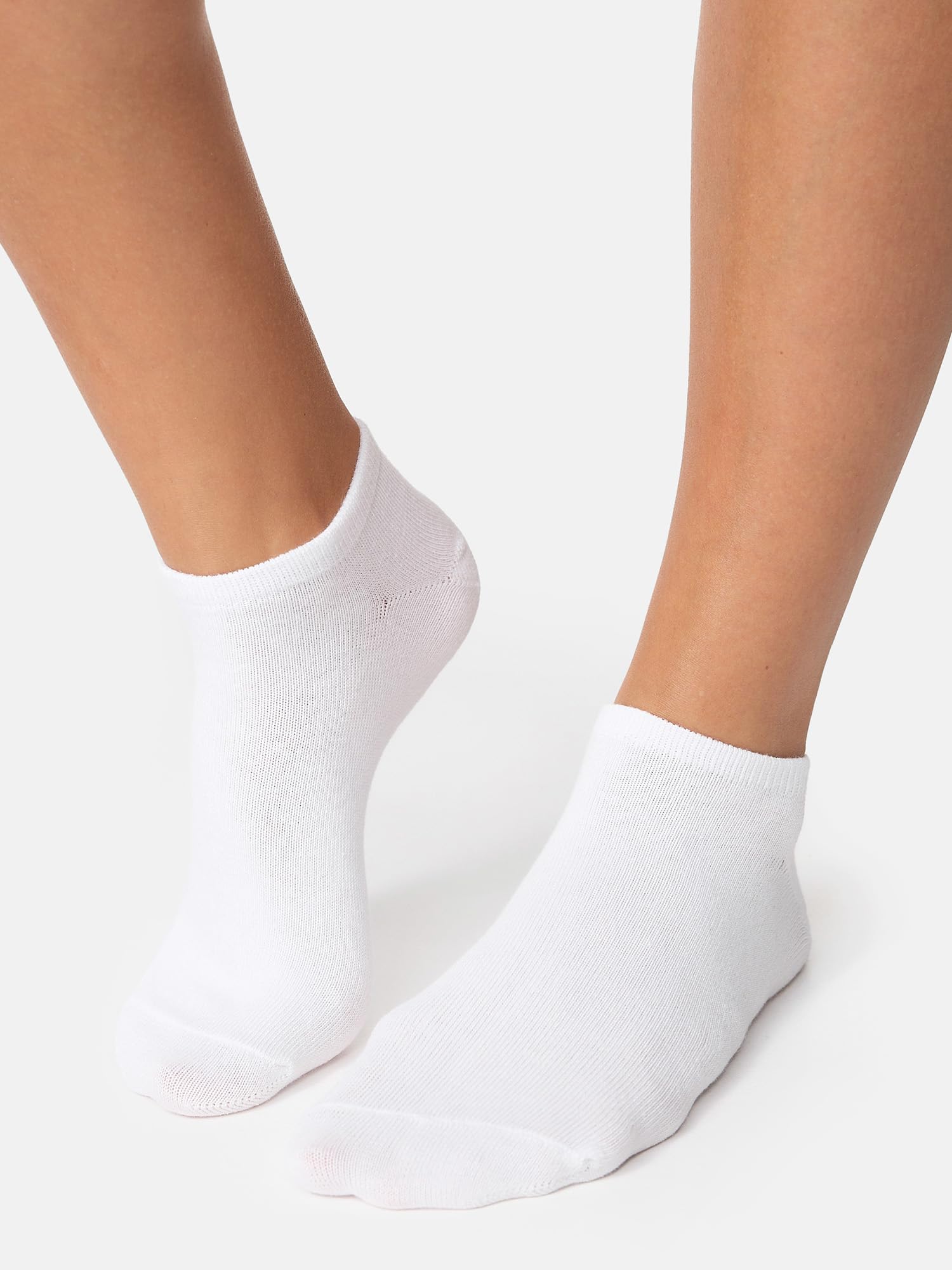 NUR DIE Damen Sneakersocken 18-Pack Baumwolle weich bequem atmungsaktiv