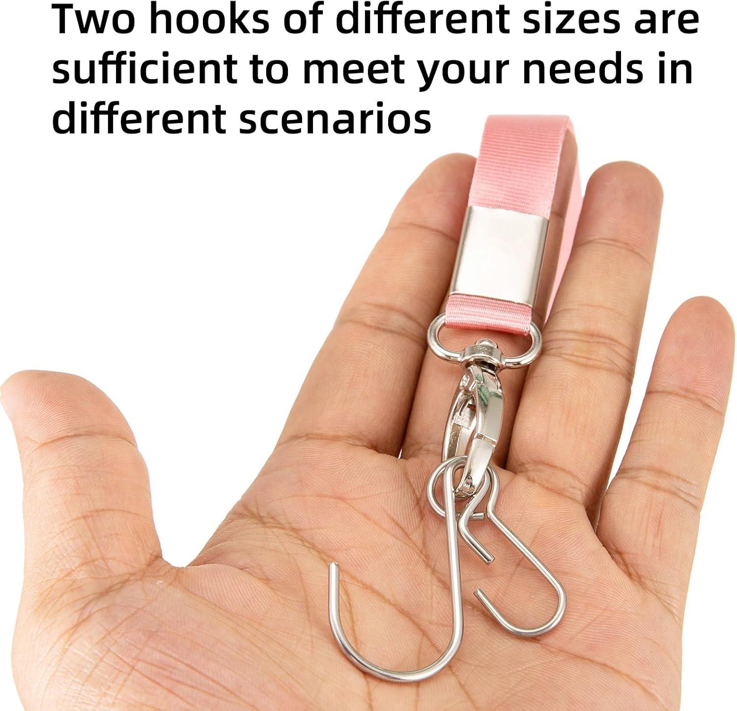 Zipper Helper Pull for Dresses & Boots - Back Zipper Tool with Customs Lock, 2 Hooks