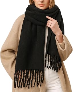 Scarf for Women Men Soft Warm Blanket Scarf Pashmina Shawl Winter Thick Womens Scarves