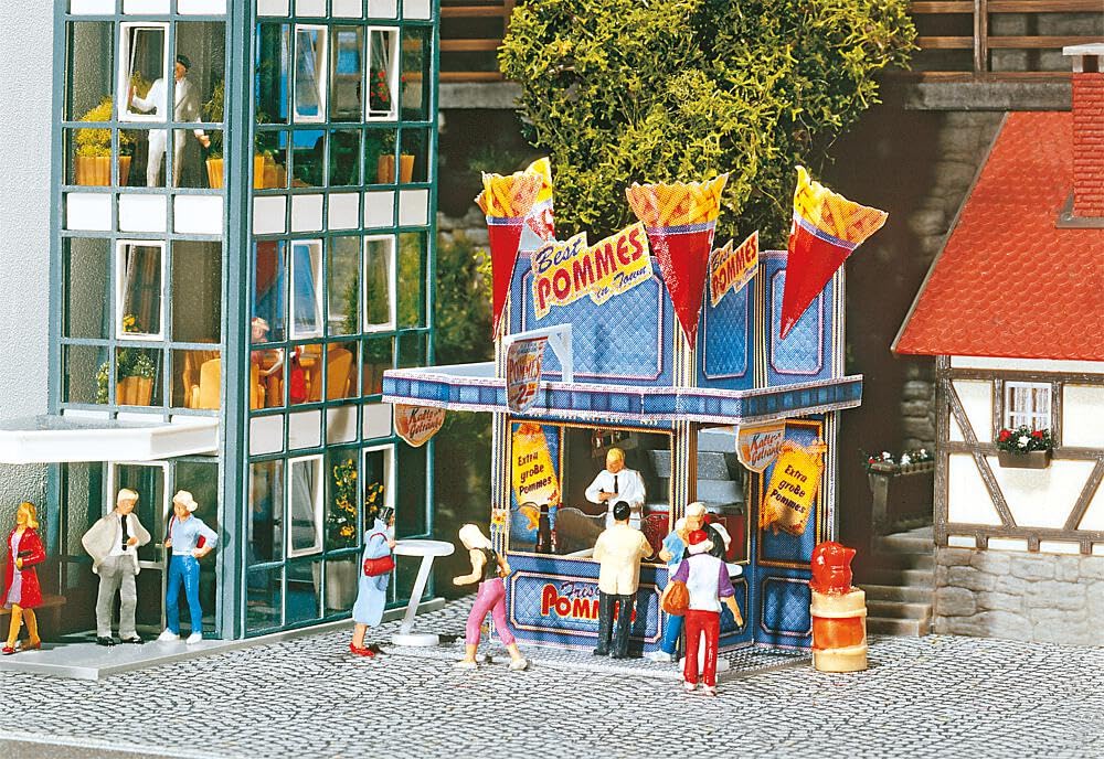 Faller - Edificio de Negocios y oficinas de modelismo ferroviario H0 Escala 1:87 (F140444)