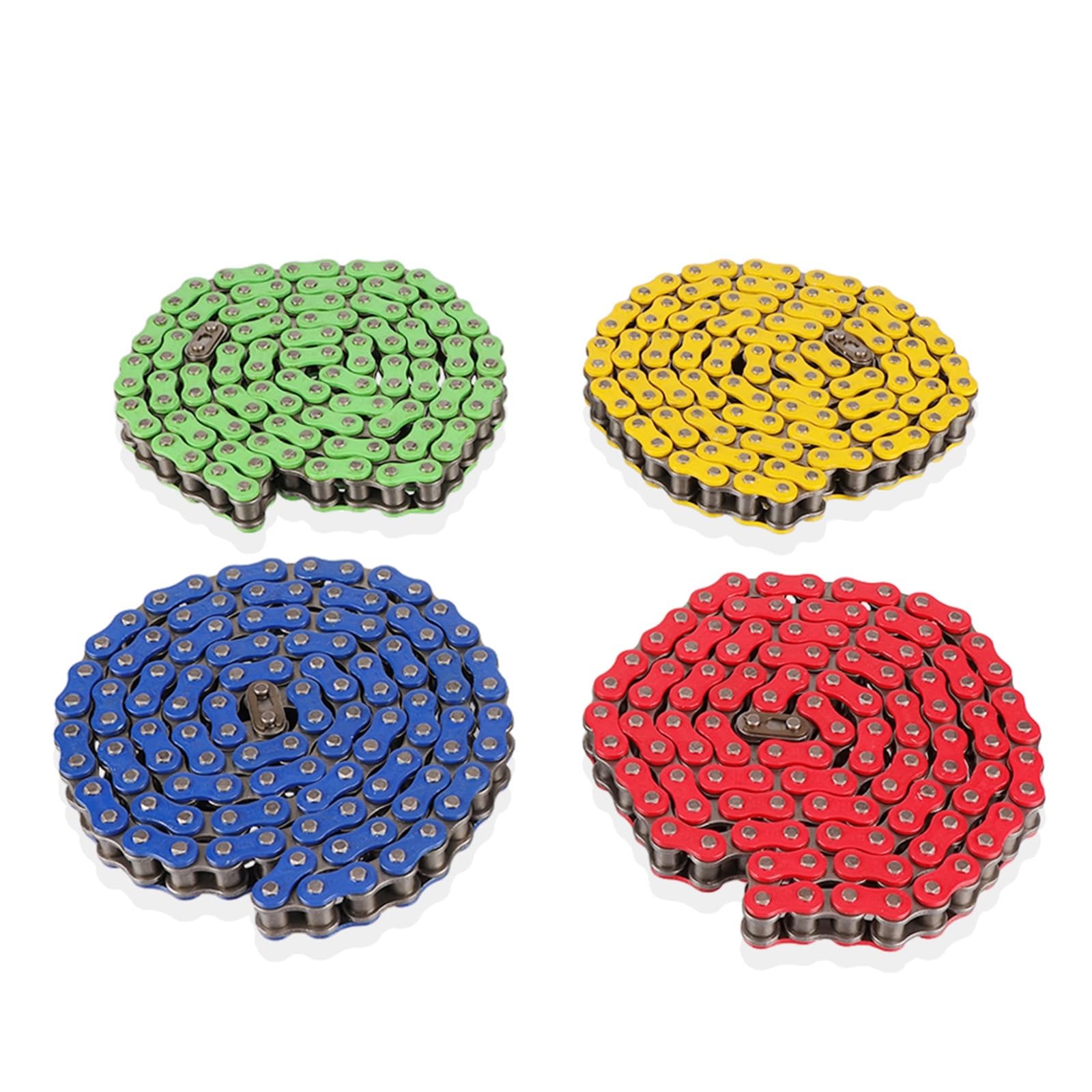 Catene per moto Catene A Maglie Per Moto 428H 110 Per Scooter ATV Pit Dirt Bike Catena Moto