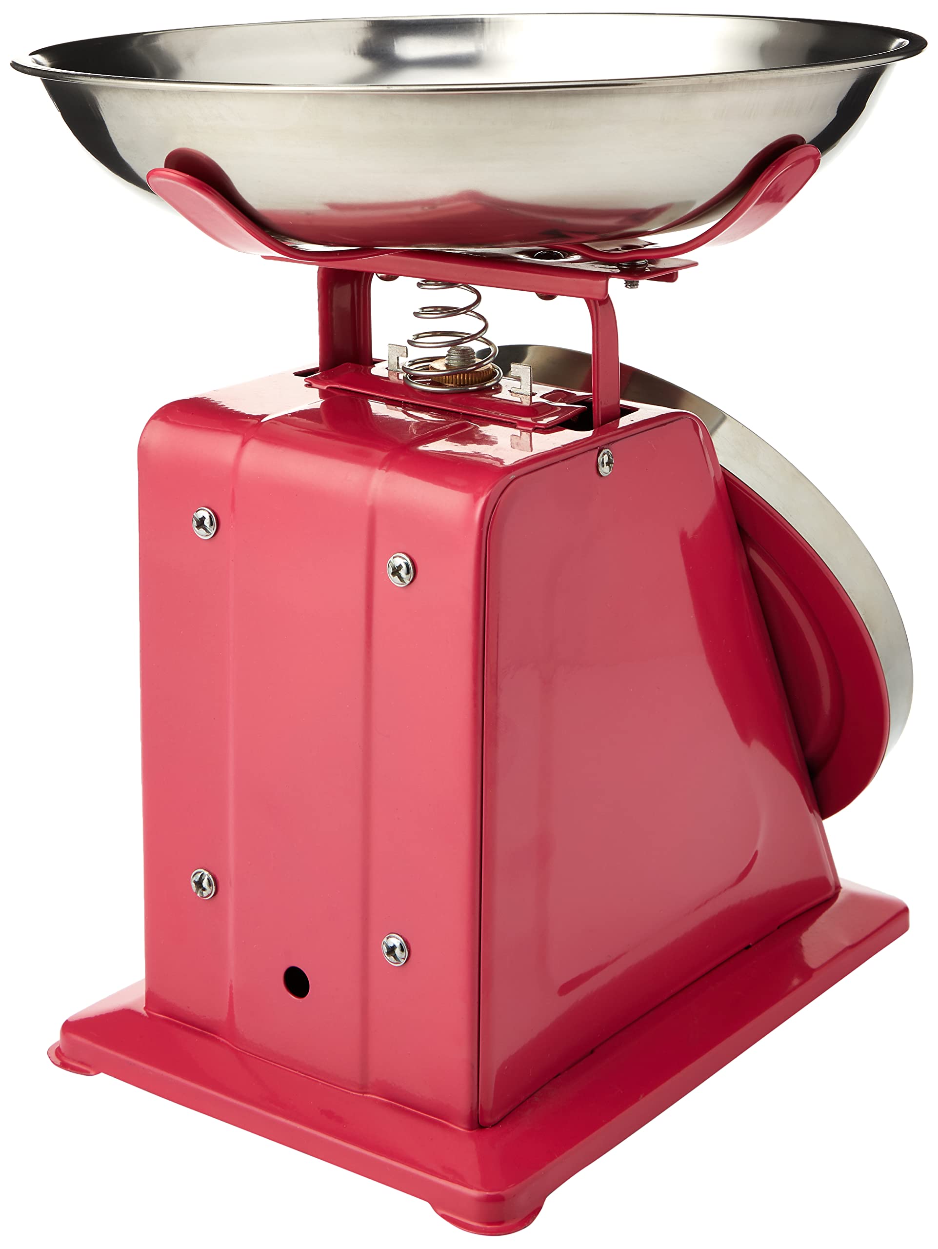PREMIER Housewares 0807083 Bilancia da Cucina, Acciaio Inossidabile, 5 kg, Rosa