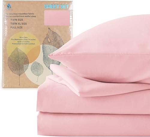 Juego de sábanas suaves y sedosas tamaño King, sábanas refrescantes transpirables para cama de tamaño King, se ajusta a bolsillo extra profundo de