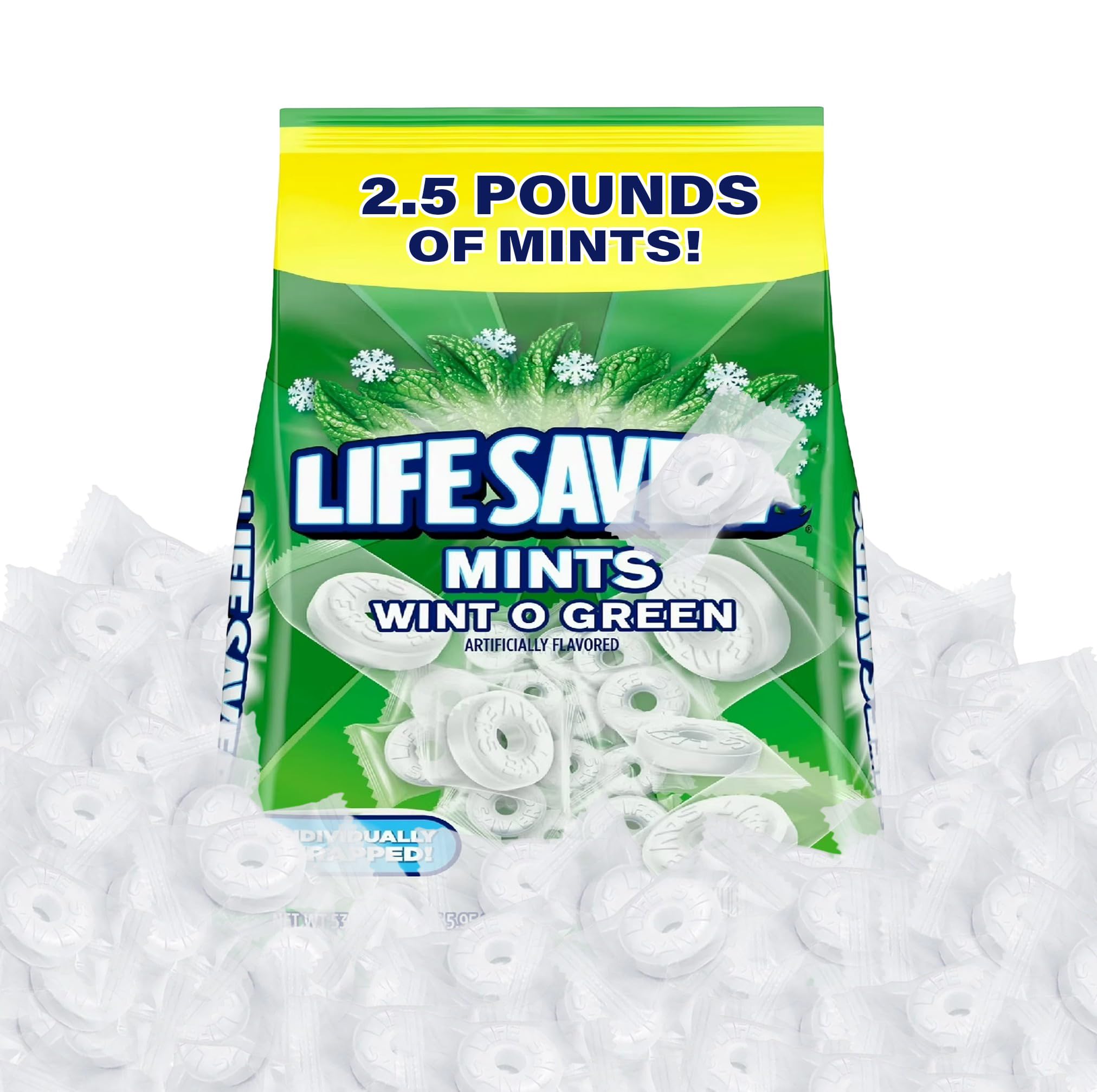 Amazon.com : Wint O Green Hard Candy 2.5lb - Fresh Breath