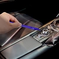 Vista 7 de Herramienta Raspadora de Plástico de 9 Piezas Sin Rayones para Limpieza de Grietas Removedor de Calcomanías Herramienta Multipropósito Raspadores