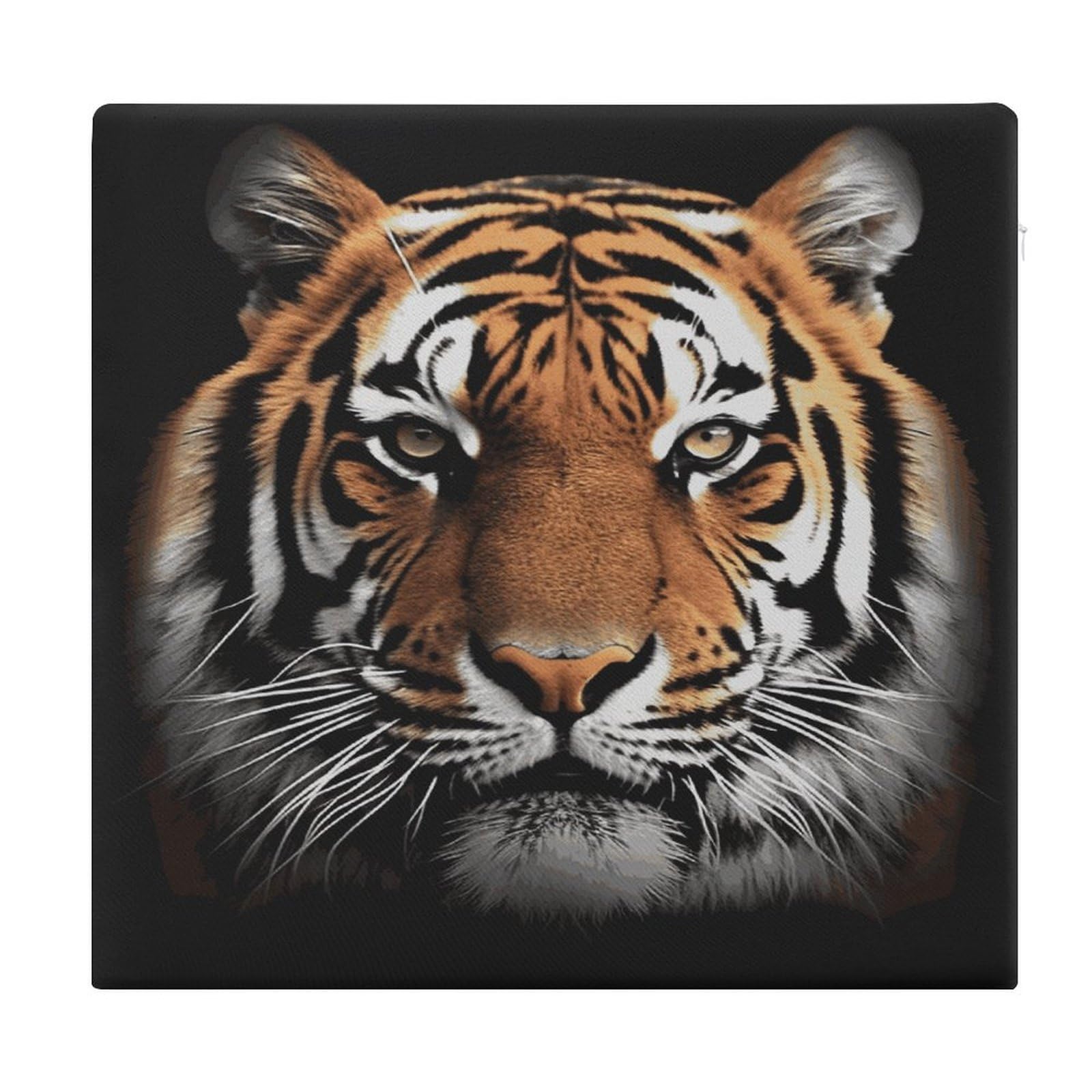 LDGSUPH - Tiger Face Seat Cushions for Office Chair Square Cushions Soft Floor Cushions Comfortable Memory Foam Cushion Cushions for Home Travel Car