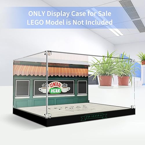 Miniatura 2 de PIPART Acrylic Display Case for Lego 21319 Friends Central Perk Building Kit, Dustproof Clear Display Box Showcase (Lego Set NOT Included)