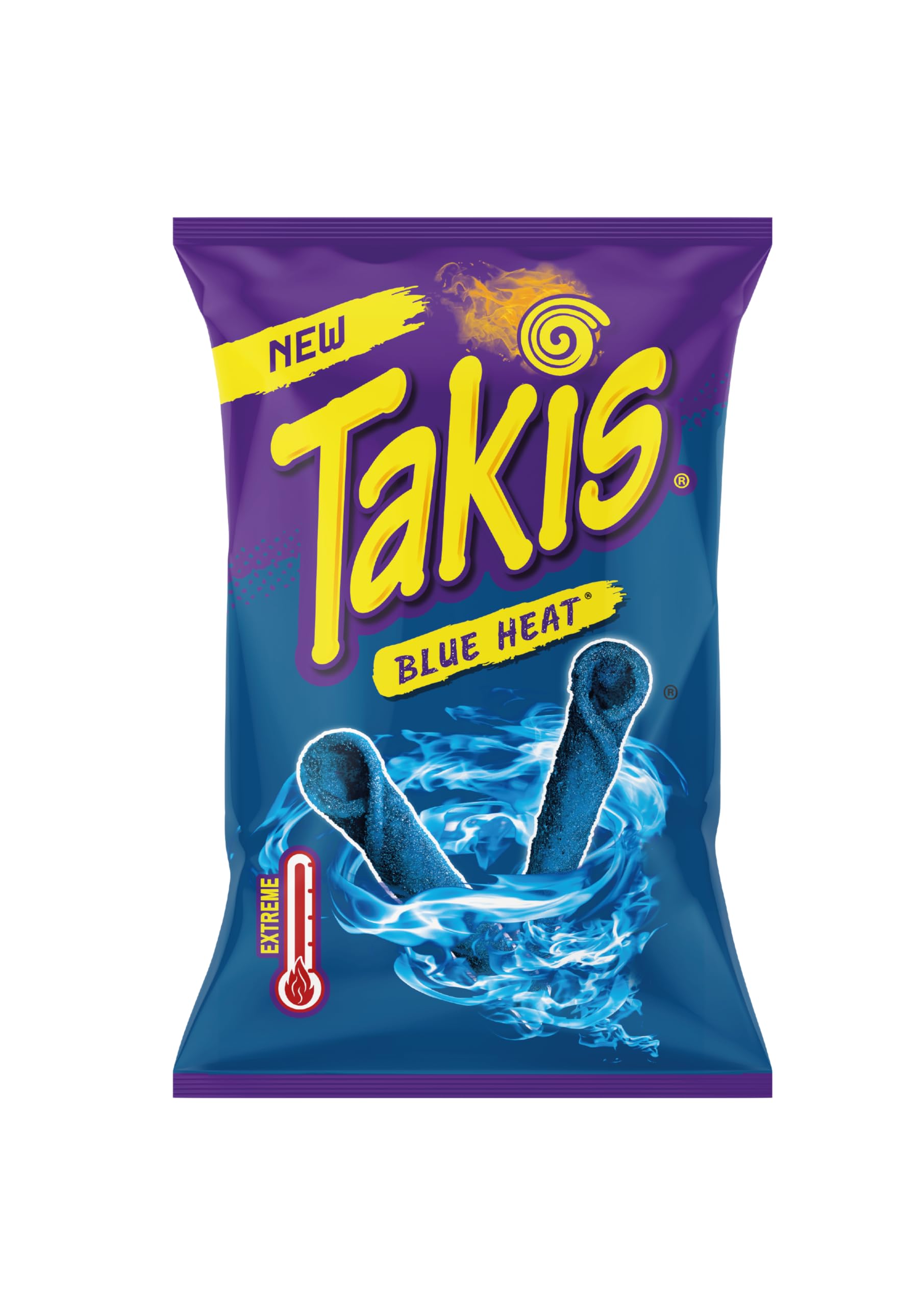 Takis Blue Heat Tortilla Chips - 18x 100 g Vorteilspackung