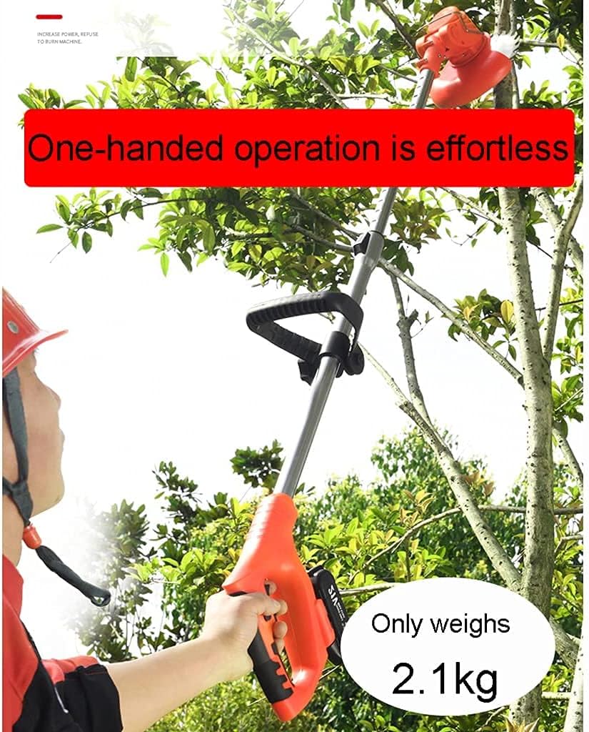 Electric Lawn Mower Small Household Lawn Mower Rechargeable Lithium Battery Lawn Mower Wireless Lawn Trimmer