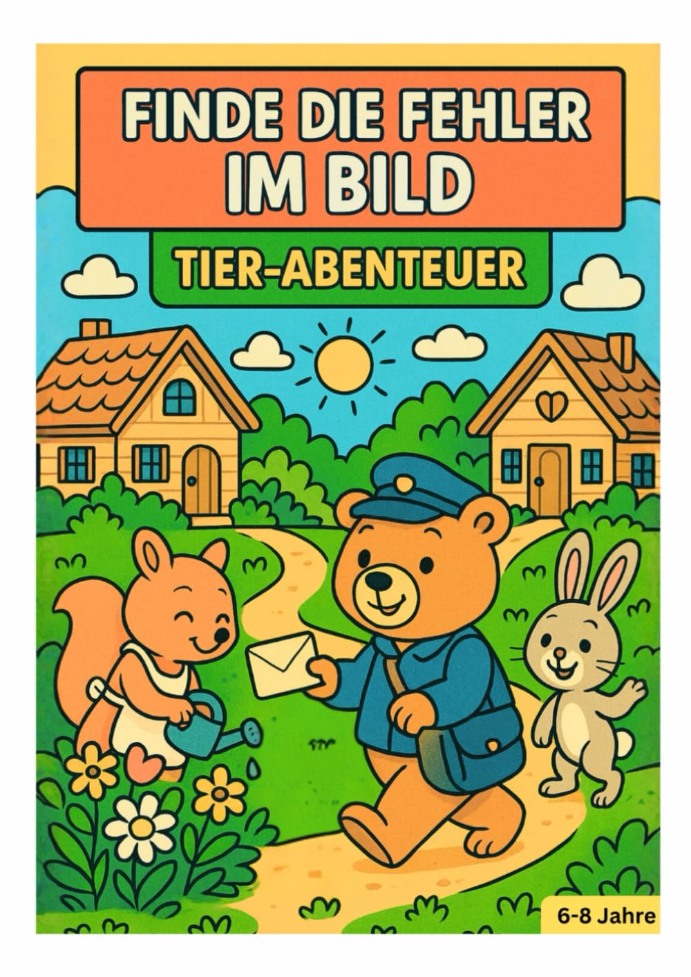 Finde die Fehler im Bild - Tier Abenteuer