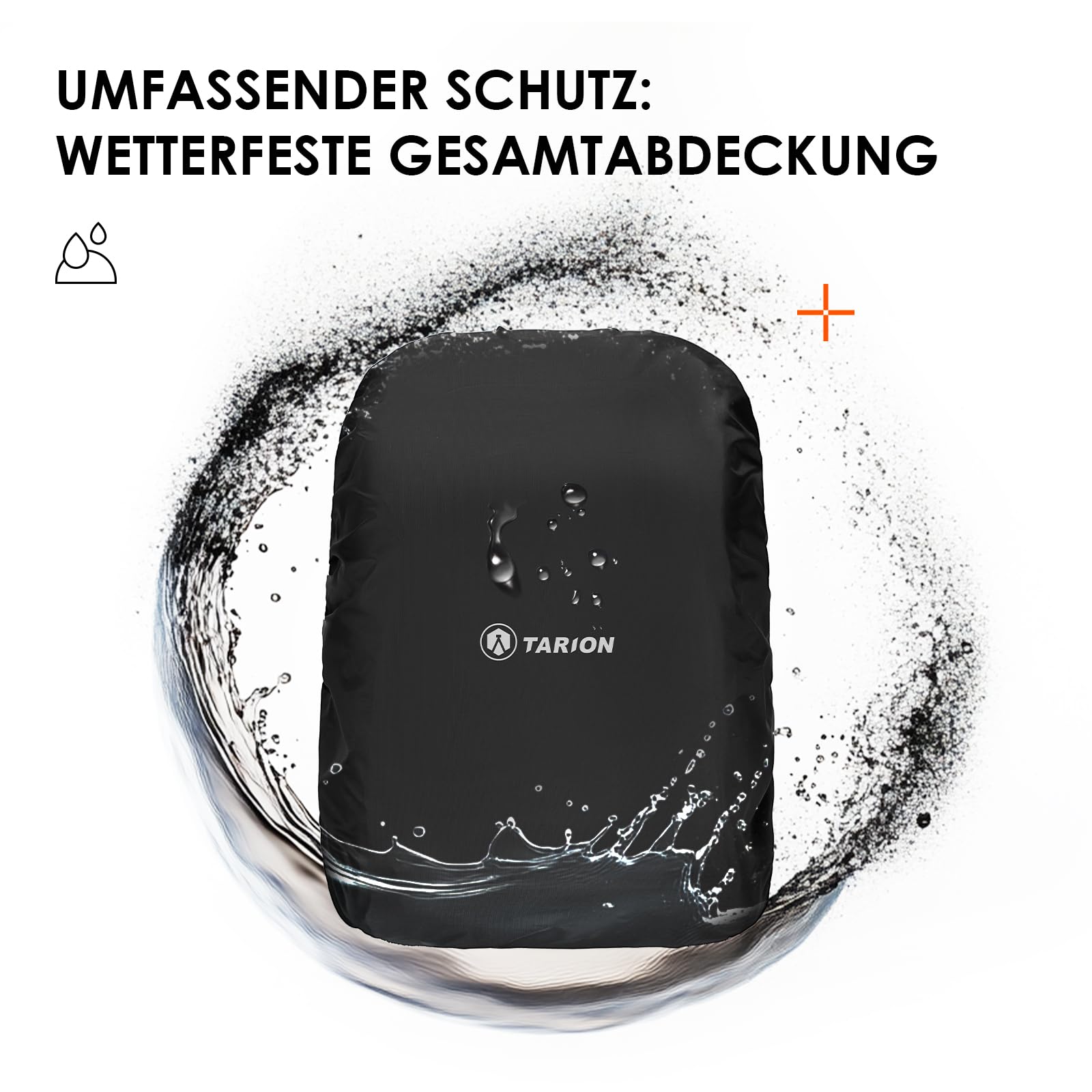 TARION Kamerarucksack Leicht Kamera Rucksack mit 15 Zoll Laptopfach Blau | Kompakt DSLR Rucksack Wasserdicht Fotorucksack Klein mit Regenschutzhülle Regenhaube für Outdoor Reisen TB-04