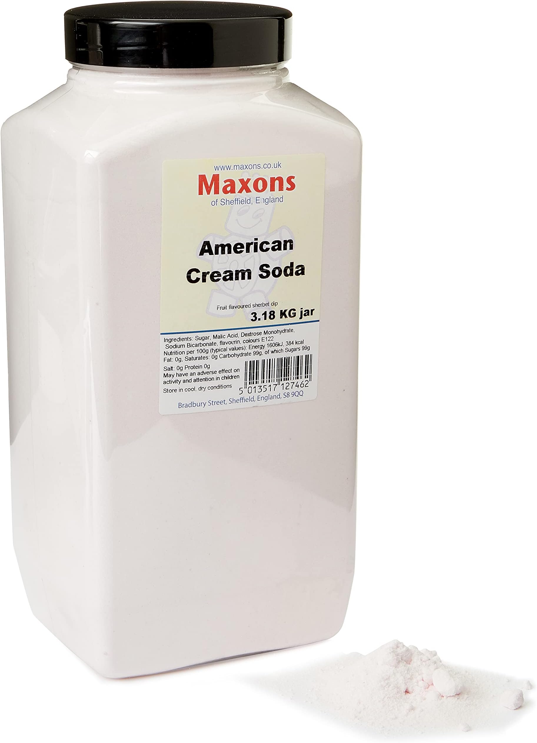 Maxons American Cream Soda Jar 3.18 Kg