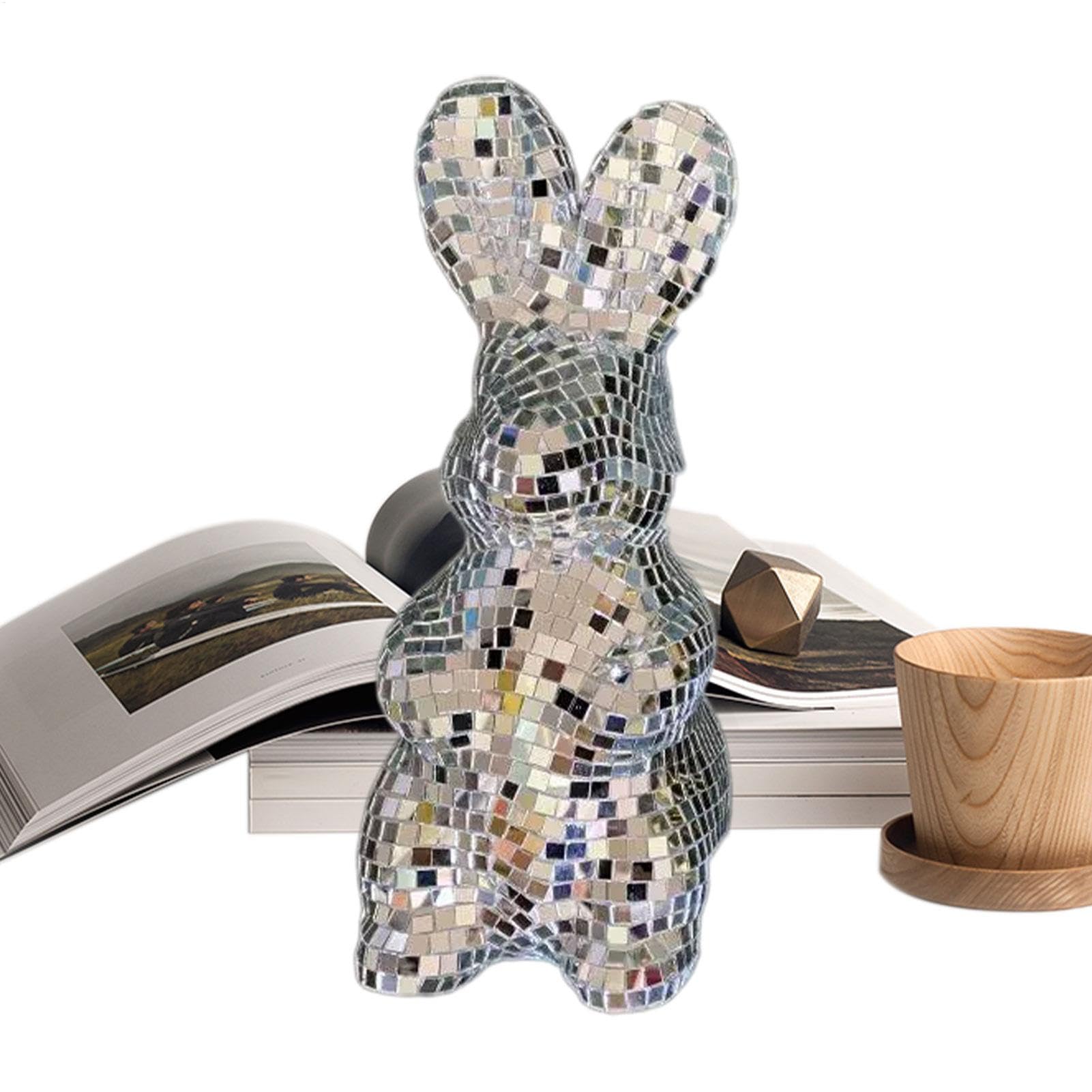 Disco lapin miroir réfléchissant pour illuminer vos soirées rétro et salons modernes