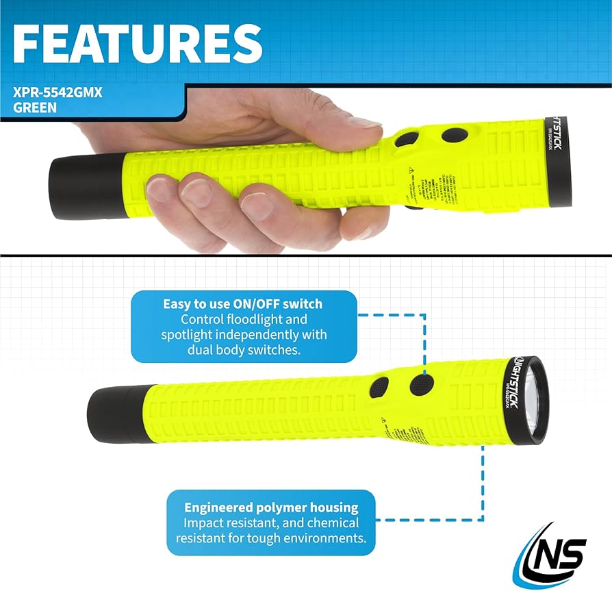 Nightstick XPR-5542GMX Intrinsically Safe Rechargeable Dual-Light