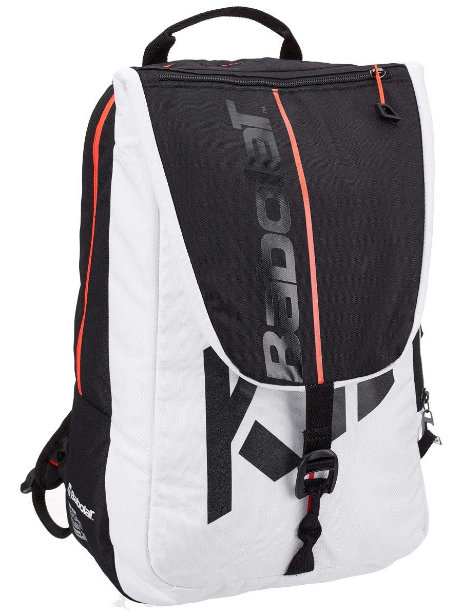 Babolat Backpack Pure Strike Sac à Dos Unisexe pour Adultes Blanc Rouge (Blanc) Taille Unique