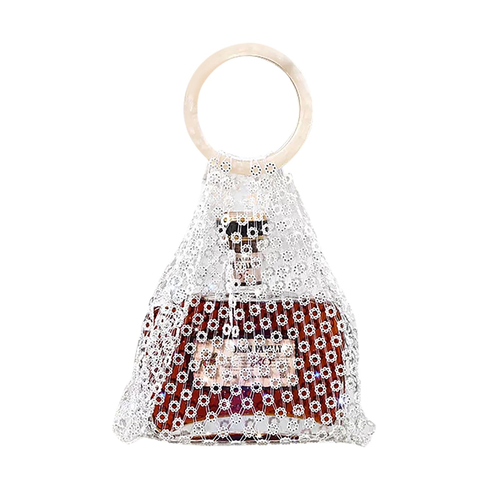 Bbajszx Luxurious Nylon Beverage Carrier with Strong Handle for Easy Transport and Festivities Attractive Event Bag