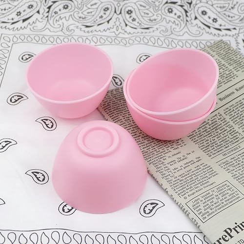 Miniatura 4 de FERCAISH Cuenco para mezclar mascarillas faciales de bricolaje, 4 unidades, de silicona, para microondas, para barro, herramienta de belleza