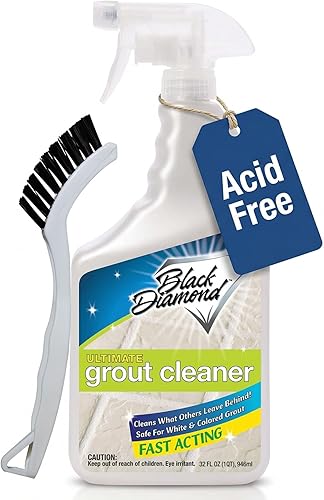Ultimate Grout Cleaner es el mejor limpiador para azulejos, cerámica, porcelana, mármol sin ácidos seguro limpieza profunda & quitamanchas incluso