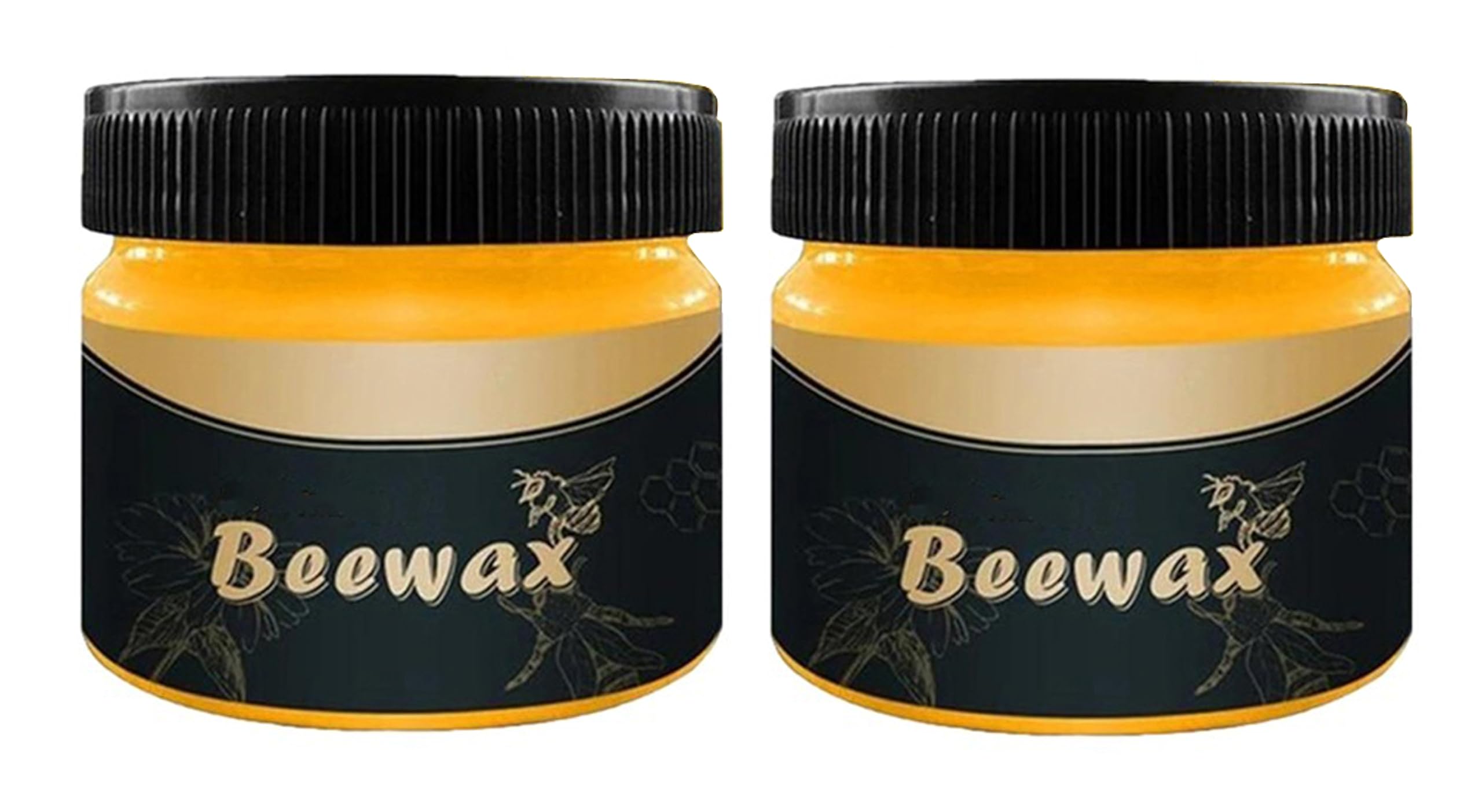 Mopslik Wood Seasoning Beewax Natural Traditional Beeswax Polish Wood Furniture Cleaner for Wood Doors, Tables, Chairs, Cabinets and Floors for Furniture (80 Gm Each) (Pack Of 2) (B0CGVM8BMF) Amazon Price History, Amazon Price Tracker