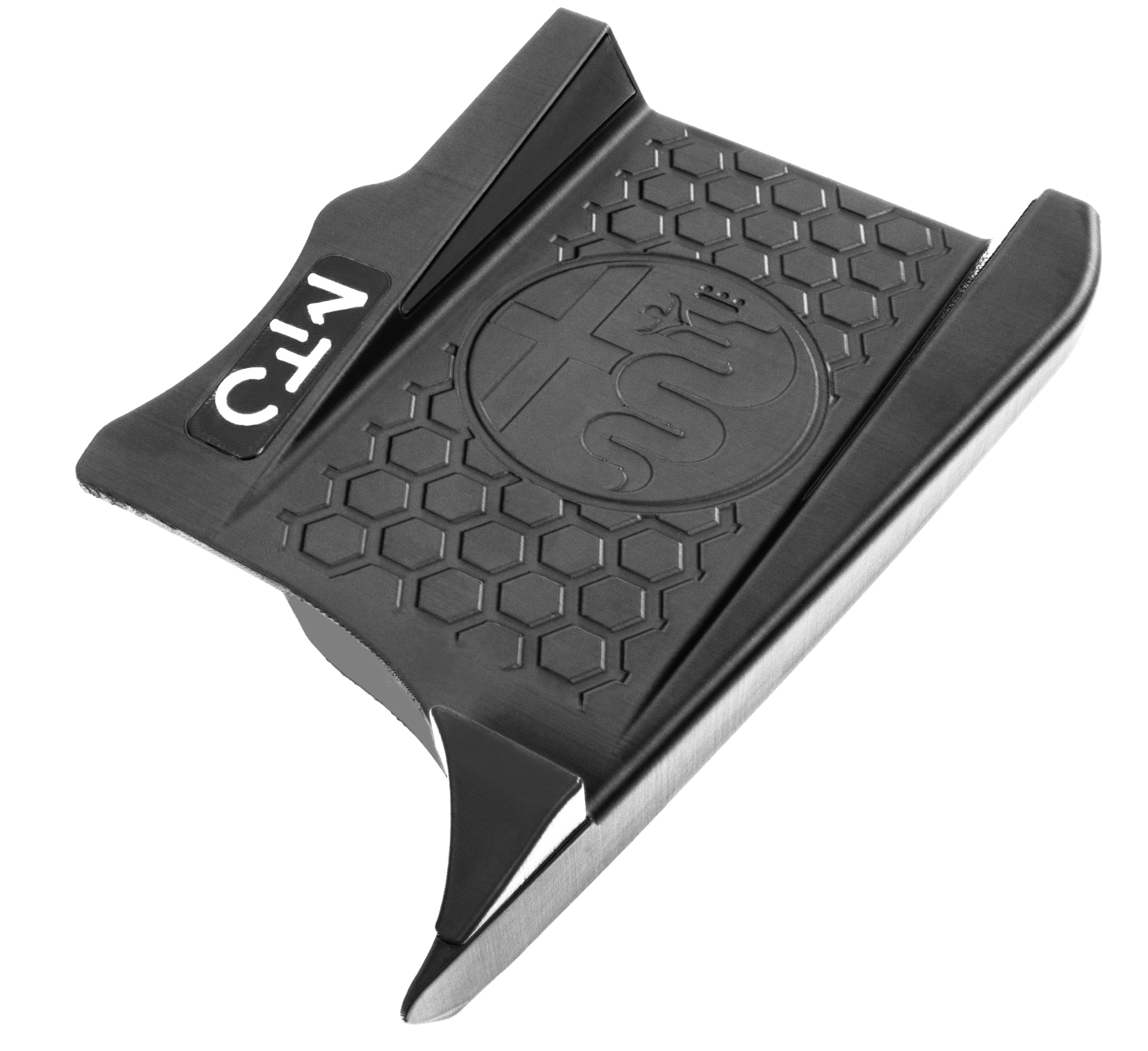 Supporto per cellulare Per Alfa Romeo MITO Compatibile sopra portabottiglie alloggio comparto smartphone supporto portatelefono Universale (Nero)