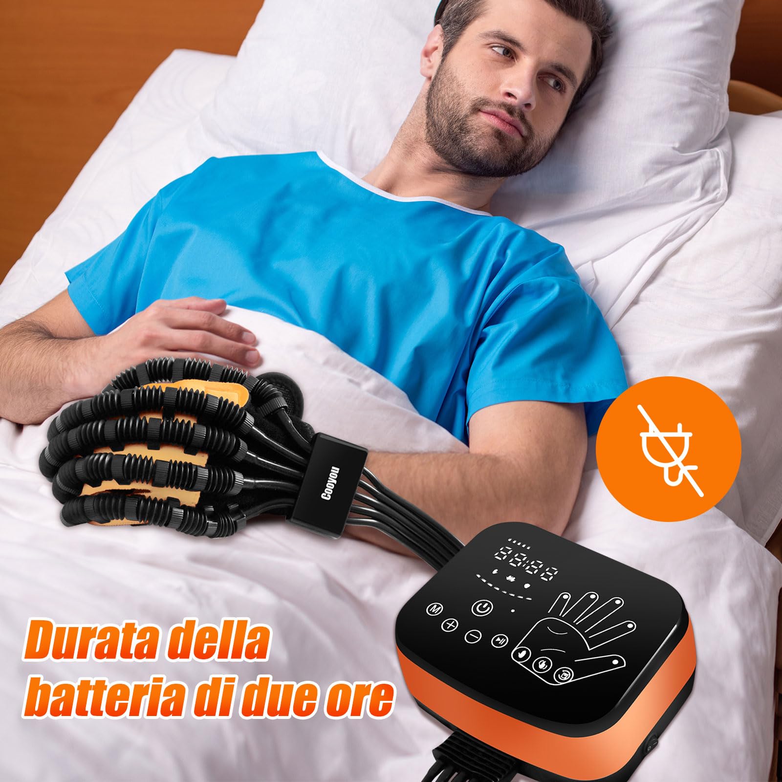 Guanto Riabilitativo Per Ictus, Guanti Robotici Per L'Allenamento E La Riabilitazione Delle Mani, Guanto Robot Per Allenatore Per La Riabilitazione Delle Dita Dell'Emiplegia