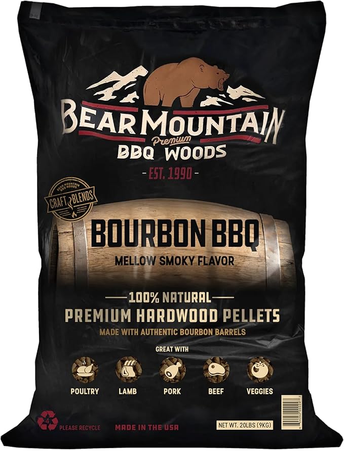 Bear Mountain Bold BBQ Wood Pellets