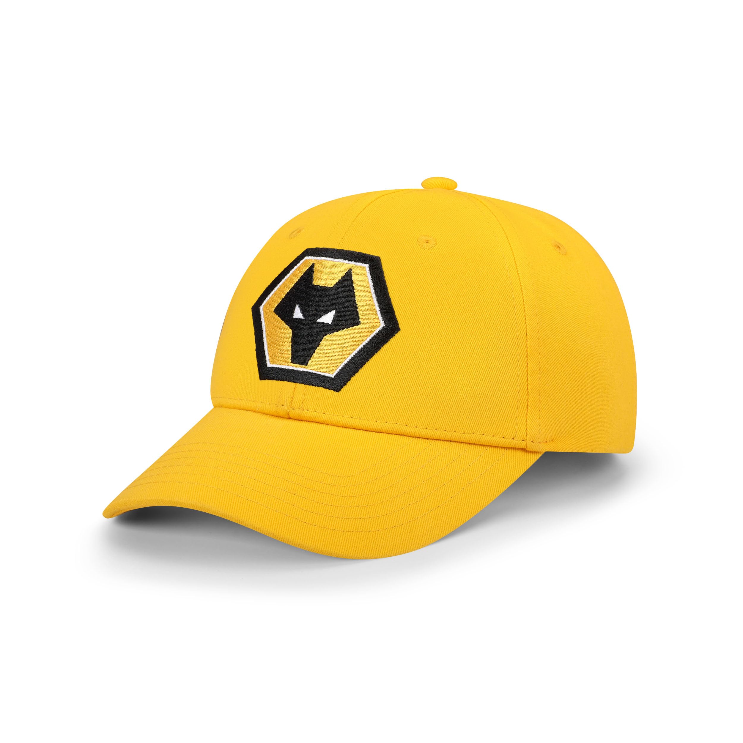 FOCO Officially Licenced Wolverhampton Wanderers FC Team Colour Old Gold Cap