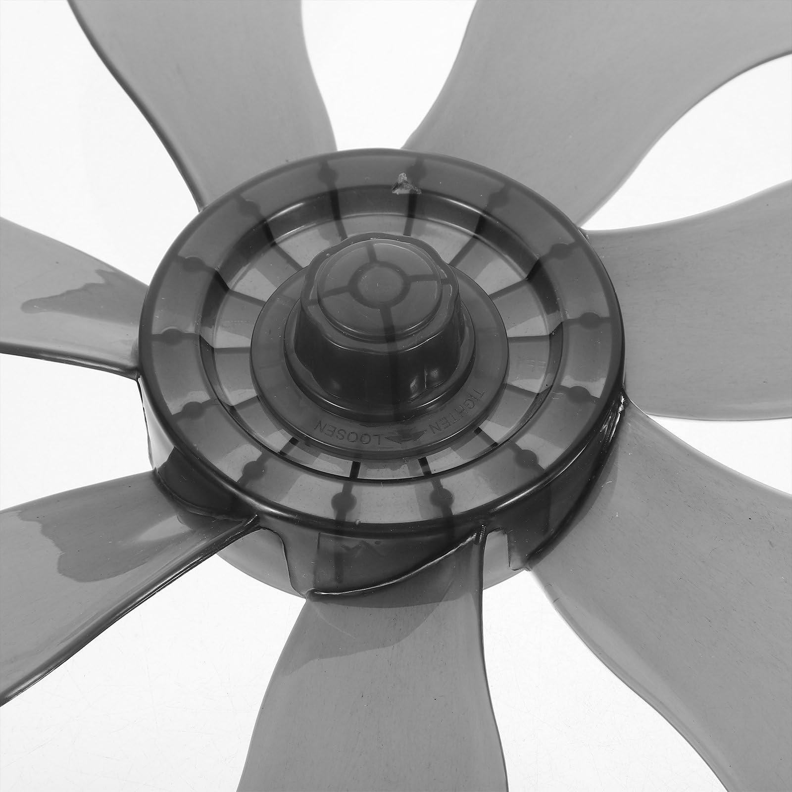 HOMSFOU Aspas de Repuesto para Ventilador de Mesa en PP Negro Acabado Fino y Alta Durabilidad, Accesorio Adecuado para Reparación y Mantenimiento