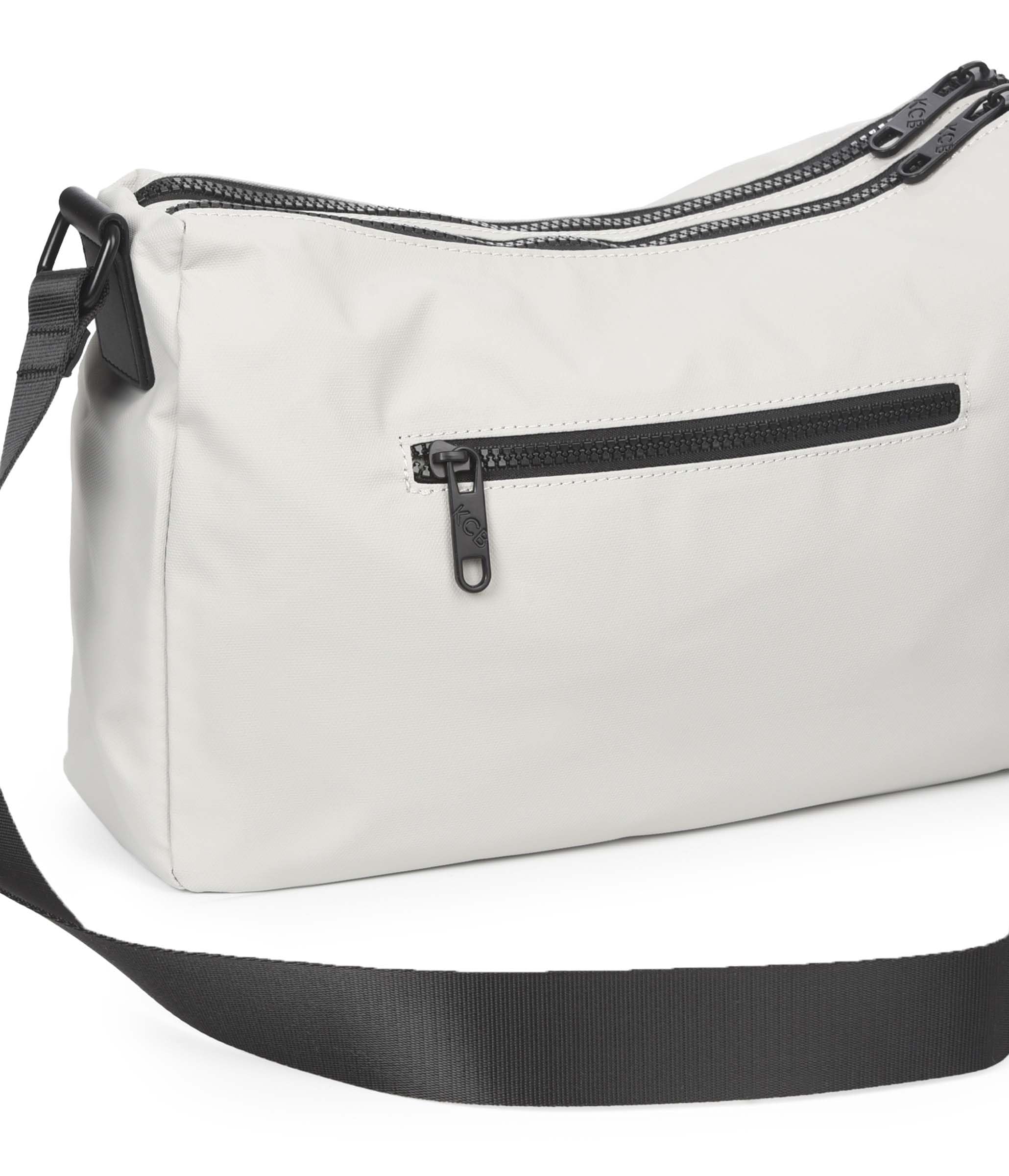 KCB Tracolla grande doppia | grande capacità e organizzazione | tasche multiuso con cerniera | materiale resistente | maniglie regolabili | 100% vegano