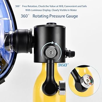 Amazon.co.jp: Aniwini エアタンク付きシュノーケルマスク、フル