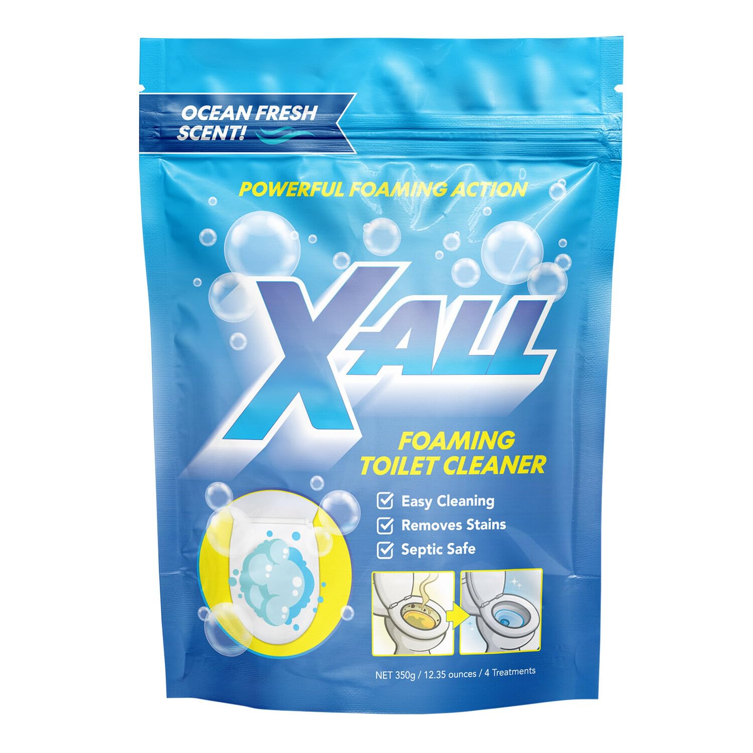 X-ALL Foaming Toilet Cleaner
