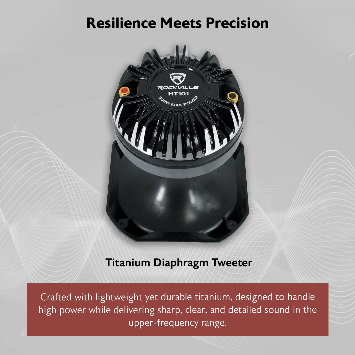 Pro Sound Tweeter 2 Inch Tweeter Speaker Mua Rockville HT120 Titanium ...