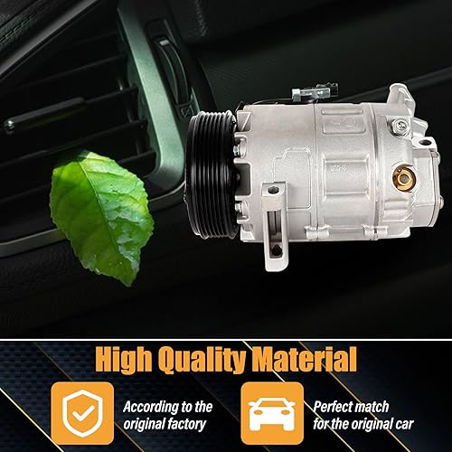 Miniatura 2 de Compresor de aire acondicionado AC con embrague, para Nissan Sentra 2.0L 2007 2008 2009 2010 2011 CO 10871C Z0004620C 10000660 2011572 68662