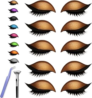 GDSAFS Parche de pestañas de sombra de ojos p...