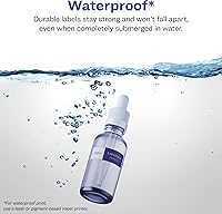 Vista 2 de Avery Durable Waterproof Rectangle Labels, Sure Feed Technology, 1" x 2", 600 Total, Oil and Tear-Resistant Waterproof Labels, Print-to-The-Edge