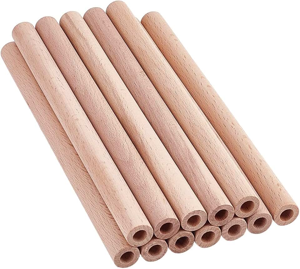 Hollow Wooden Dowel Sticks